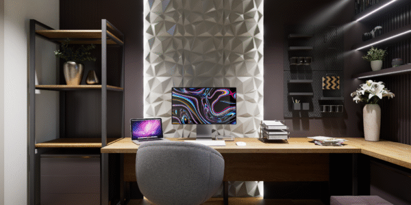 Dekorasi Ruang Kerja Kreatif Di Rumah Untuk Pekerja Kreatif