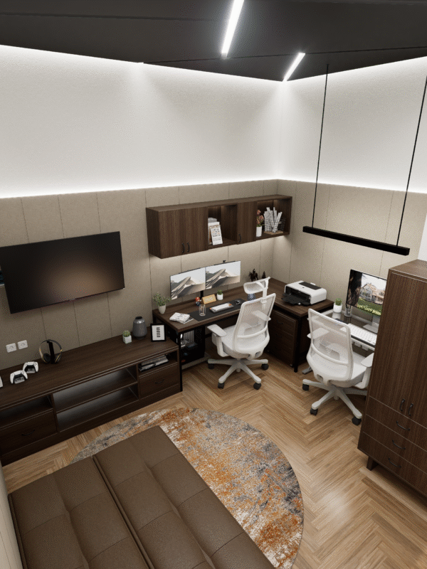 Home Office For Mr F by The Beddo