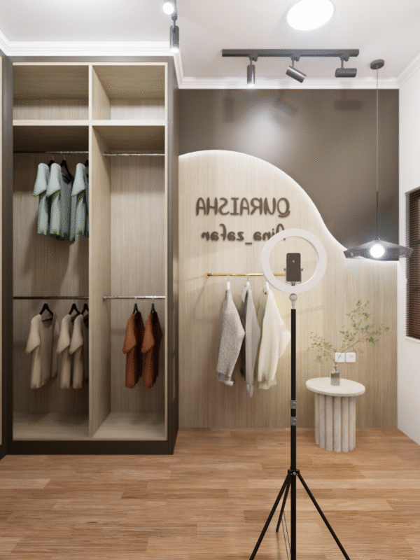 Desain Studio Live Streaming