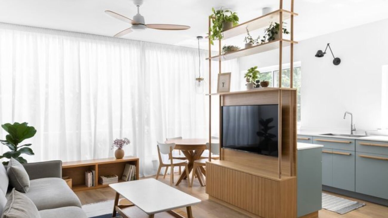 Interior Ruang Multifungsi Compact Living