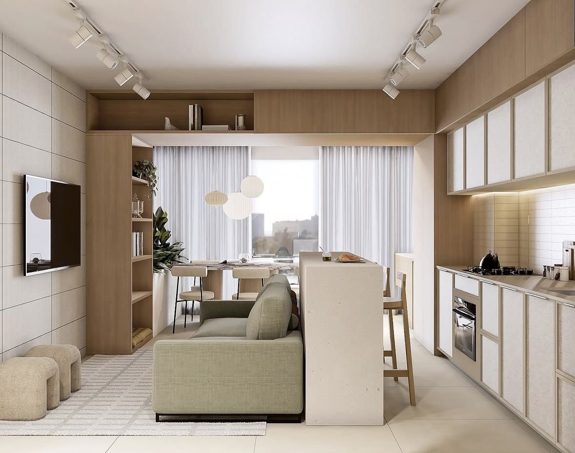 Interior Rumah Compact