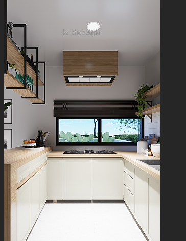 Contoh interior rumah compact