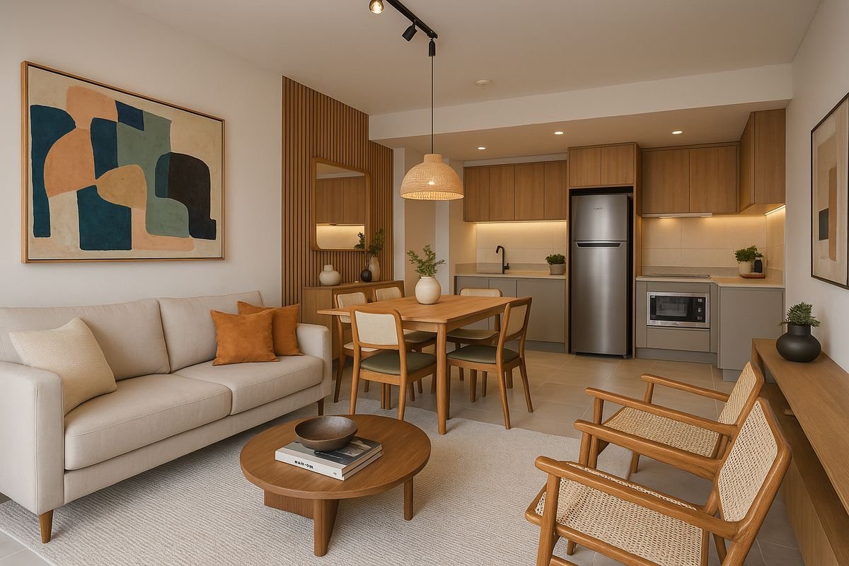 Interior Open Space Compact Living